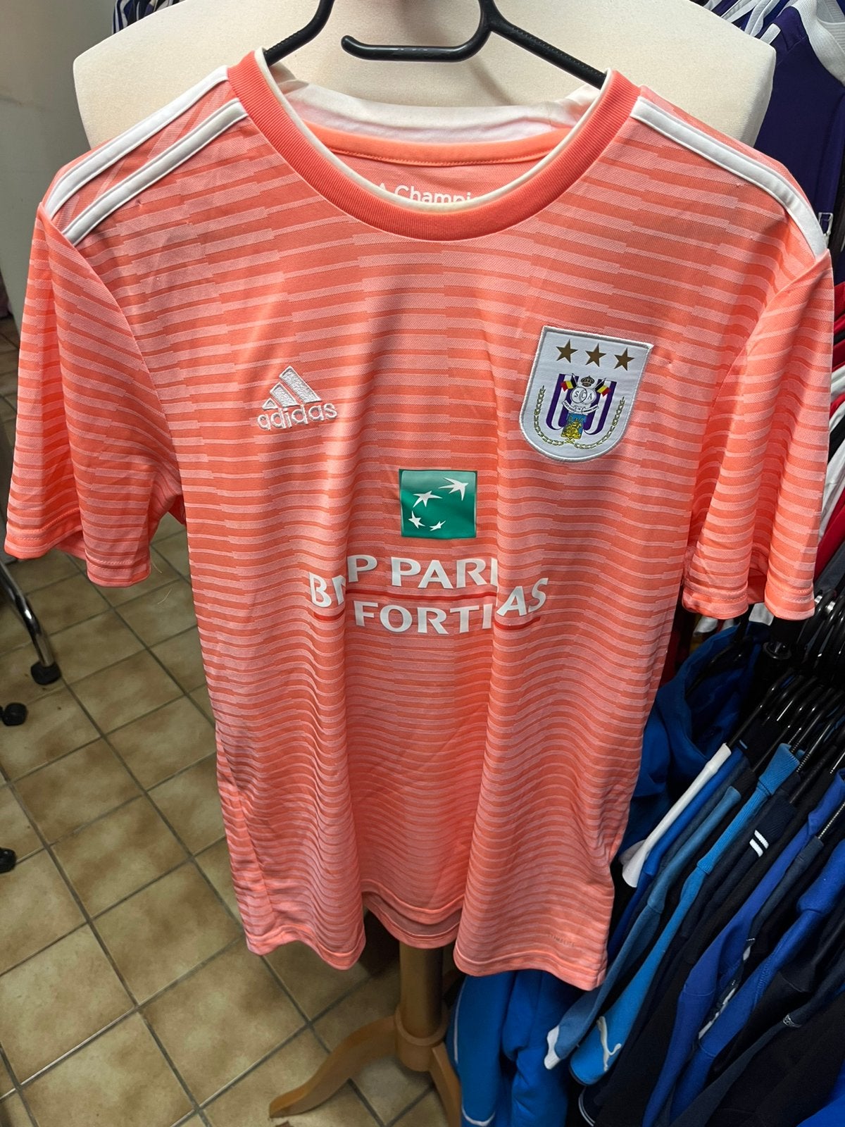 Maillot du RSC Anderlecht, Enlèvement ou Envoi, Comme neuf, Maillot