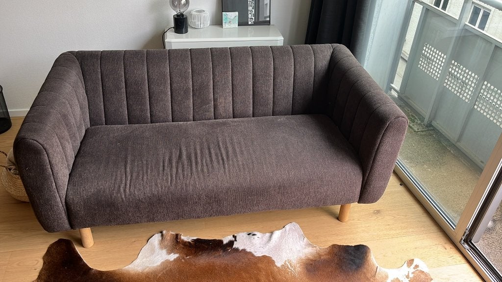zetel, Huis en Inrichting, Zetels | Zetels, Ophalen, Tweepersoons, 75 tot 100 cm, Zo goed als nieuw