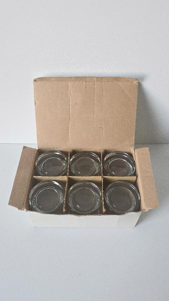 6 whiskyglazen vintage 1970 - onberispelijke staat, Ophalen of Verzenden