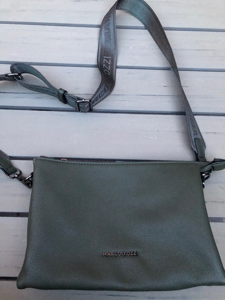 Crossbodytas kaki Marco Tozzi, Bijoux, Sacs & Beauté, Sacs | Sacs Femme, Enlèvement, Neuf, Vert, Autres types