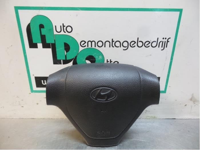 Airbag gauche (volant) d'un Hyundai Getz (Getz 03-), -, 3 mois de garantie, Utilisé, Hyundai