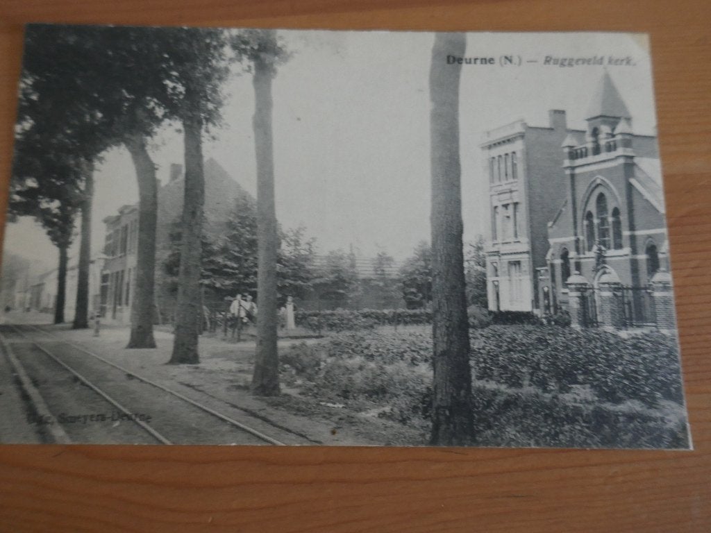 deurne-noord ruggeveld kerk, Verzamelen, Postkaarten | België, Verzenden, Ongelopen, Antwerpen