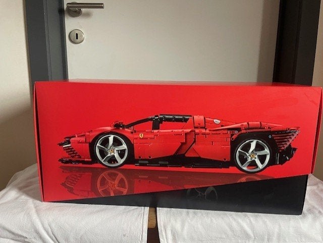 42143 – LEGO TECHNIC FERRARI DAYTONA SP3, Ophalen, Lego, Compleet, Zo goed als nieuw