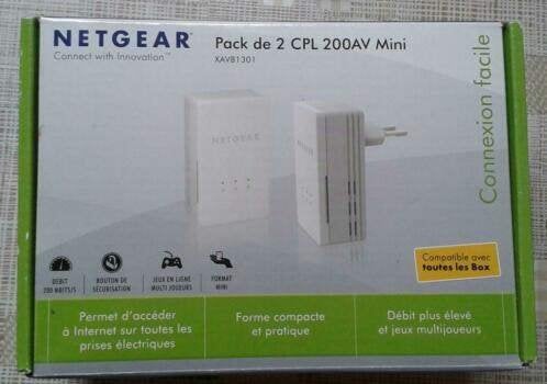 Nieuw - Netgear Powerline 200AV Mini - Powerlines, Computers en Software, Ophalen, Nieuw, Netgear
