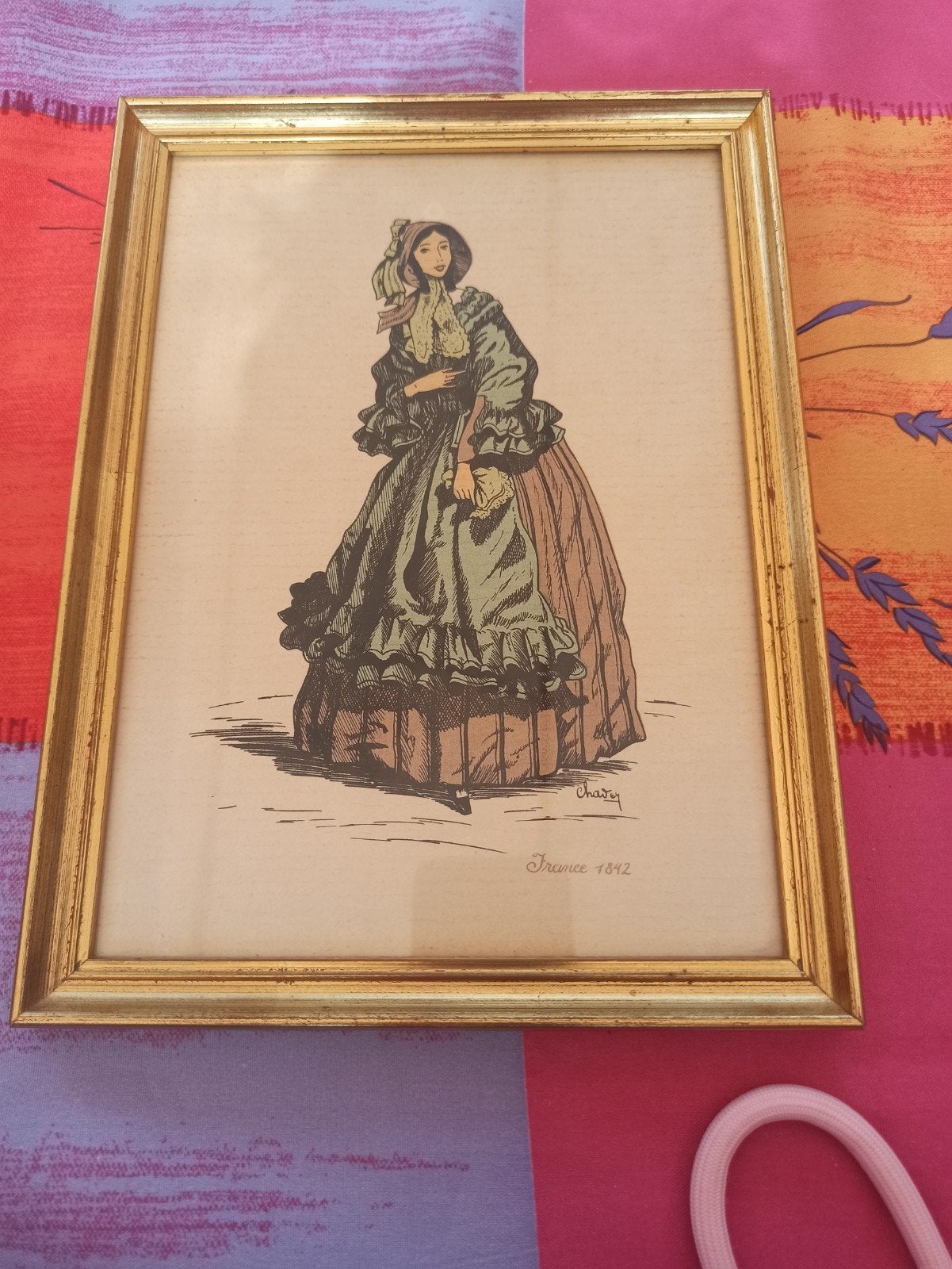 Litho van Chavey, Antiek en Kunst, Ophalen