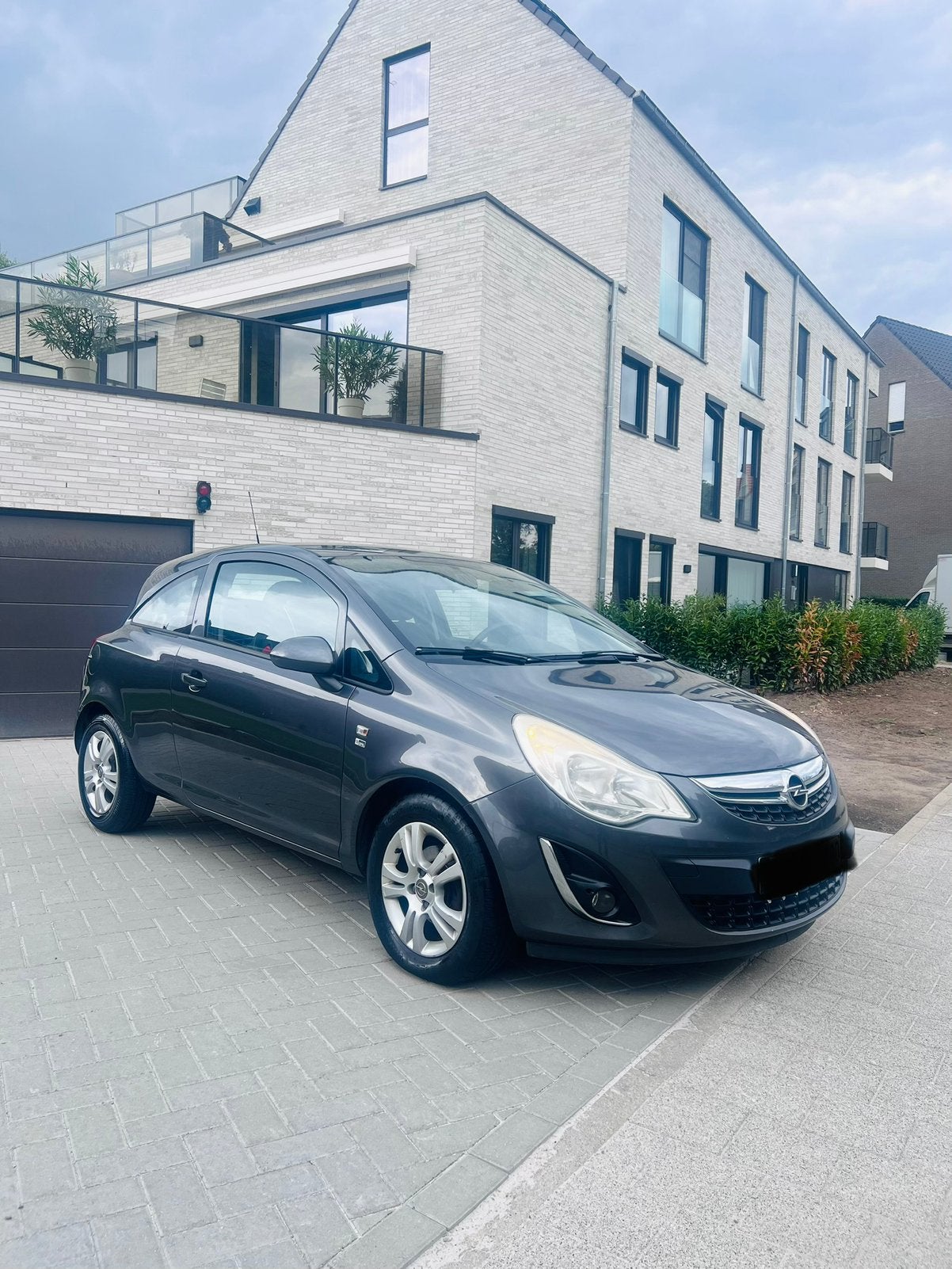 Opel corsa 1.2i 61.000km Airco Navi 1ste eigenaar Gekeurd vv, Autos, Cuir, Euro 5, Achat, Cruise Control