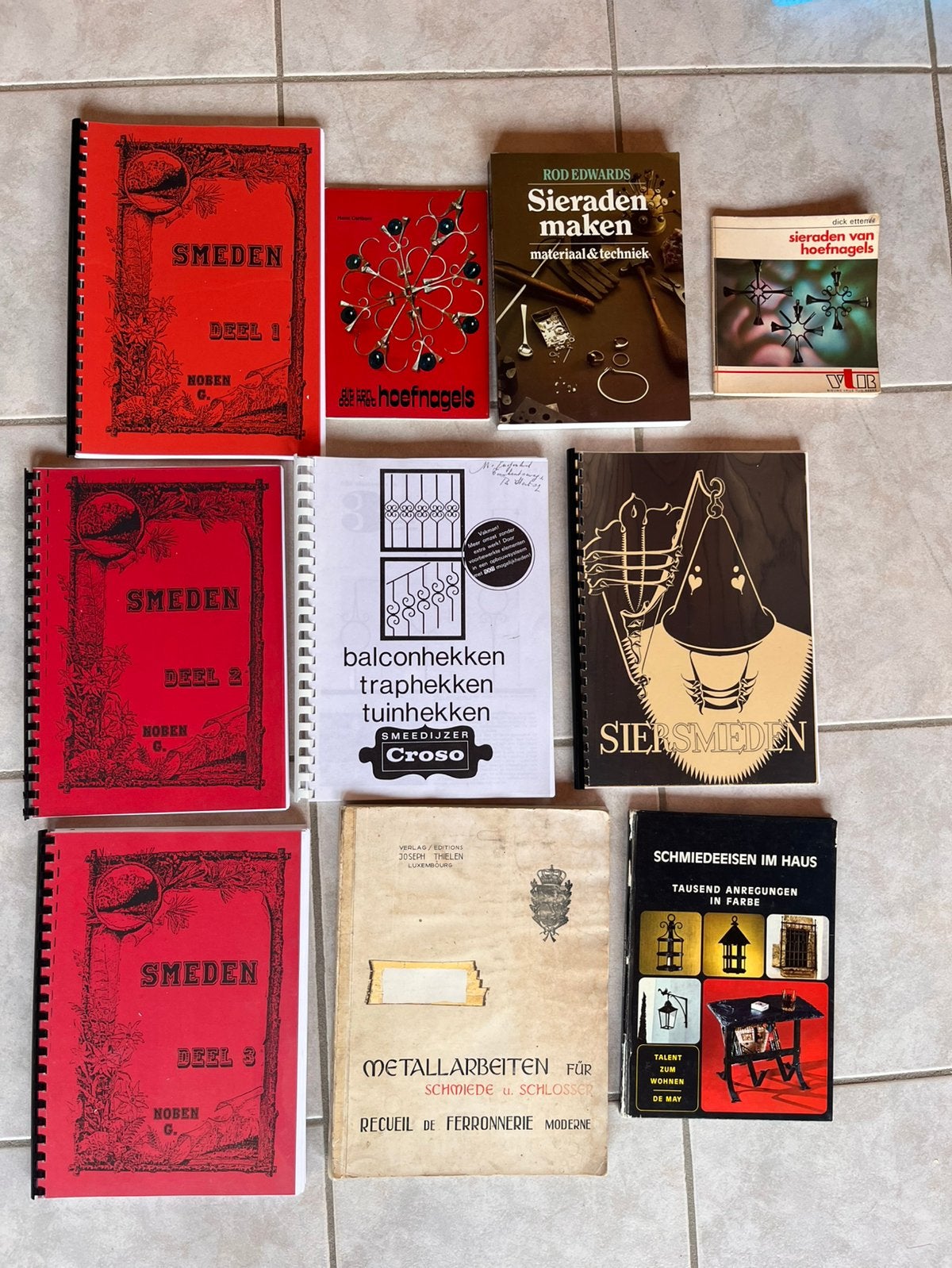 Boeken van smeden, auto’s, doe het zelf,…, Ophalen, Gelezen