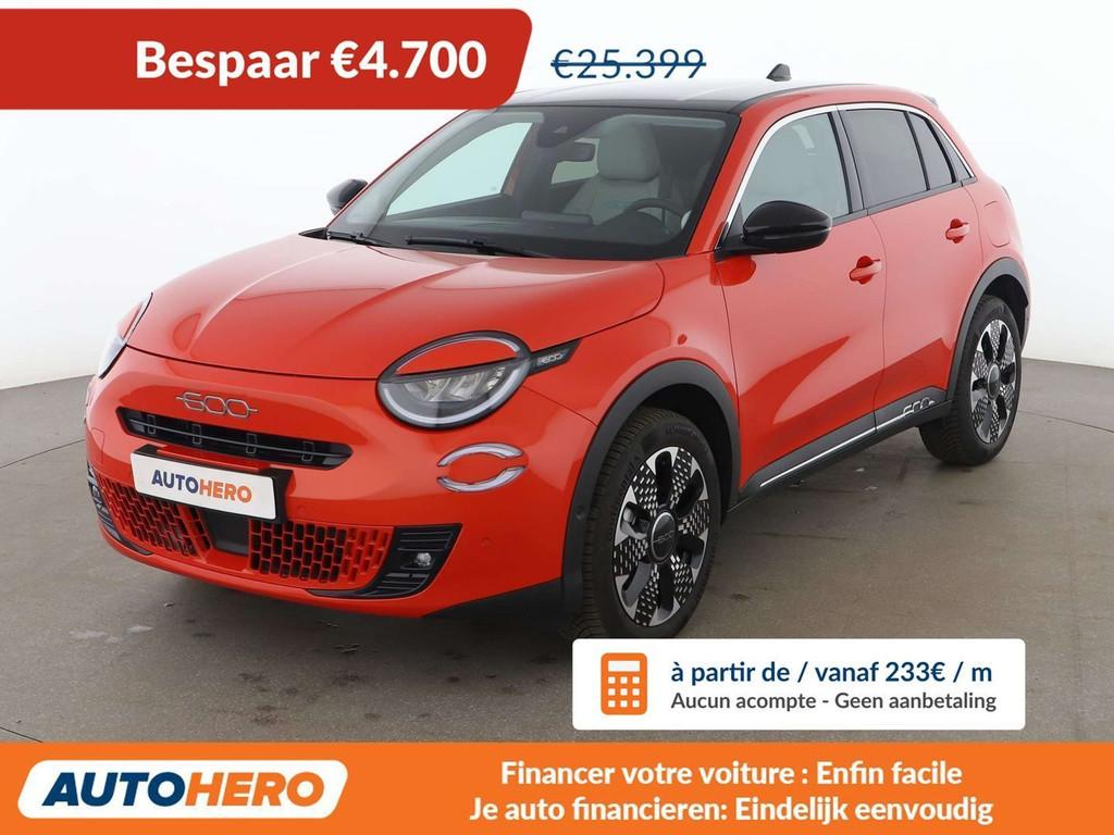 Fiat 600 1.2 Mild-Hybrid La Prima (bj 2025, automaat), Auto's, Leder, 5 deurs, SUV of Terreinwagen, 100 kW