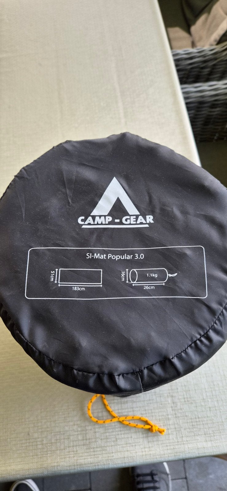 Camp Gear Compacte Selfinflatable Slaapmat 3.0, Caravans en Kamperen, Ophalen, Nieuw