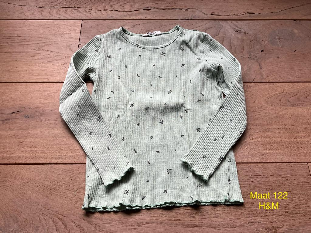 Longsleeve - H&M - Maat 122, Enfants & Bébés, Vêtements enfant | Taille 122, Enlèvement ou Envoi, Chemise ou À manches longues
