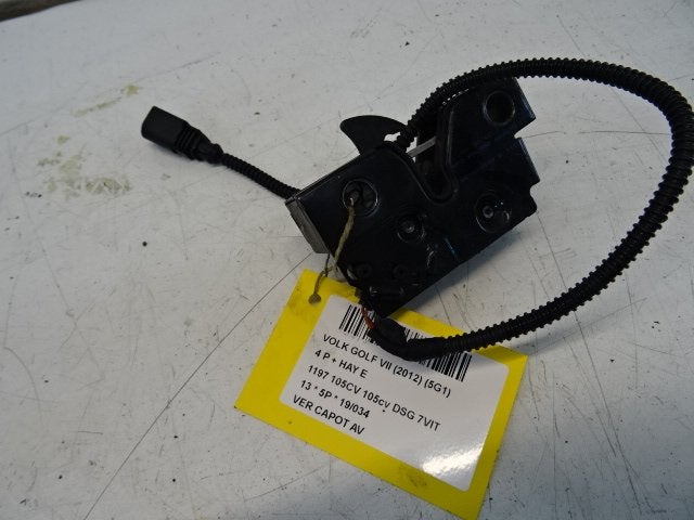 SERRURE CAPOT Volkswagen Golf VII (AUA) (01-2012/03-2021), Utilisé, Volkswagen