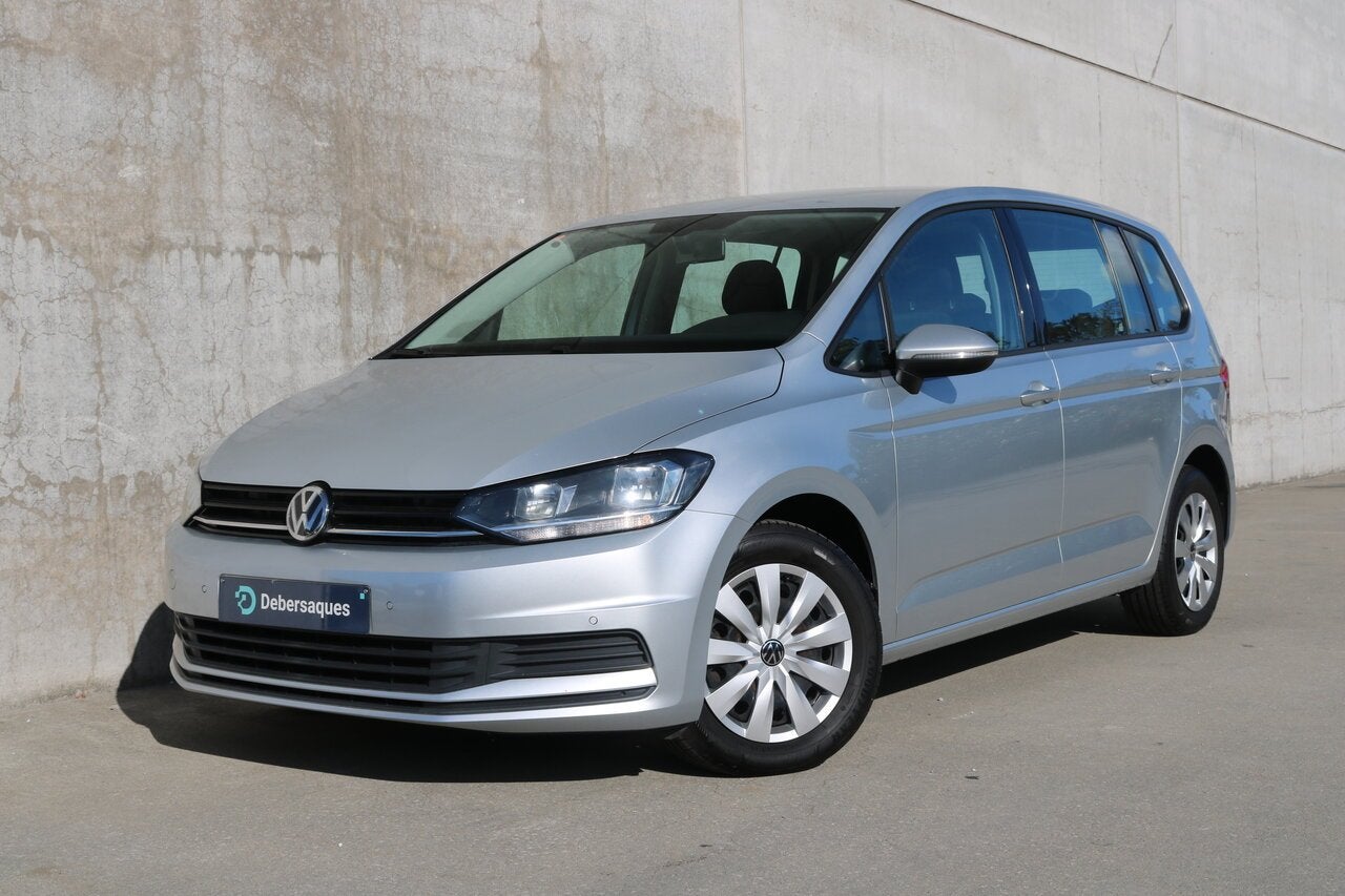 Volkswagen Touran 1.0 TSI 116PK | ACC | NAVI | 3-ZONE CLIMA, Autos, Argent ou Gris, Achat, Entreprise, 999 cm³