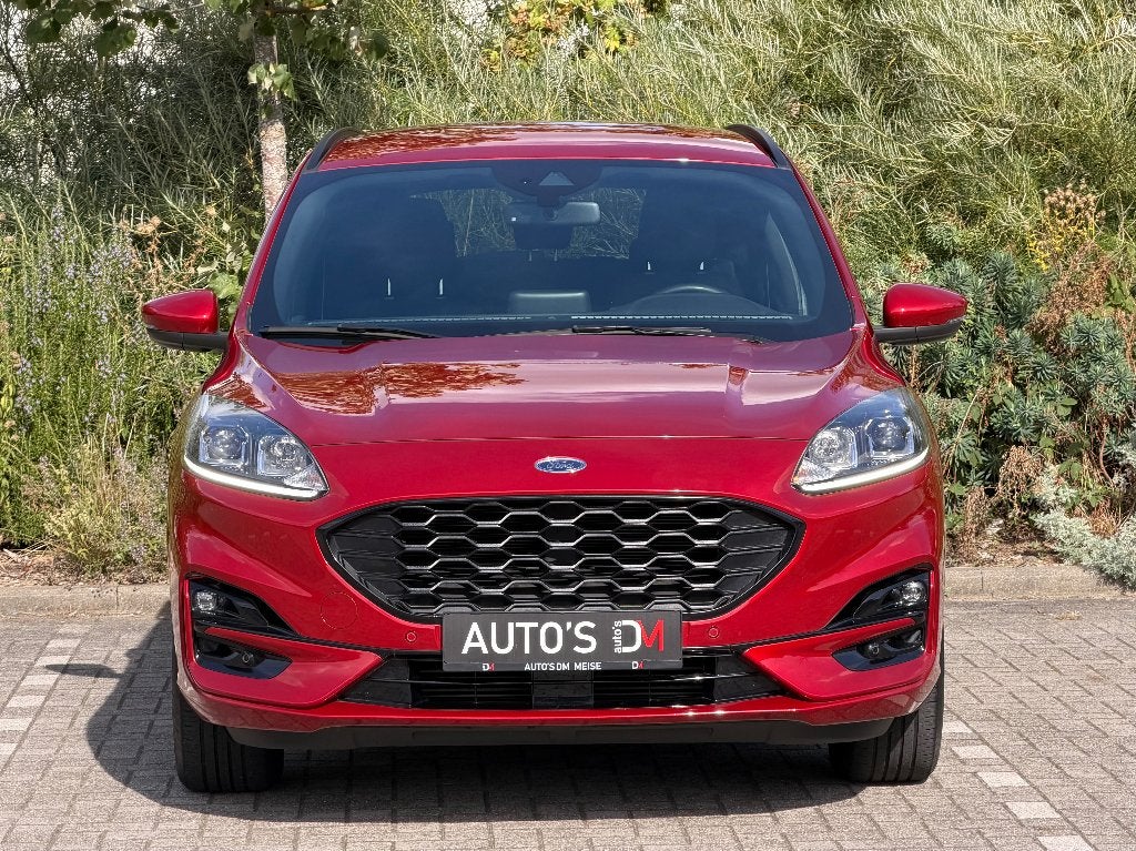 Ford Kuga 1.5 EcoBoost FWD ST-Line Navi,appareil photo,clima, Autos, Rouge, https://public.car-pass.be/vhr/178f965a-d0c2-4149-97e4-8144a96c068e?lang=nl