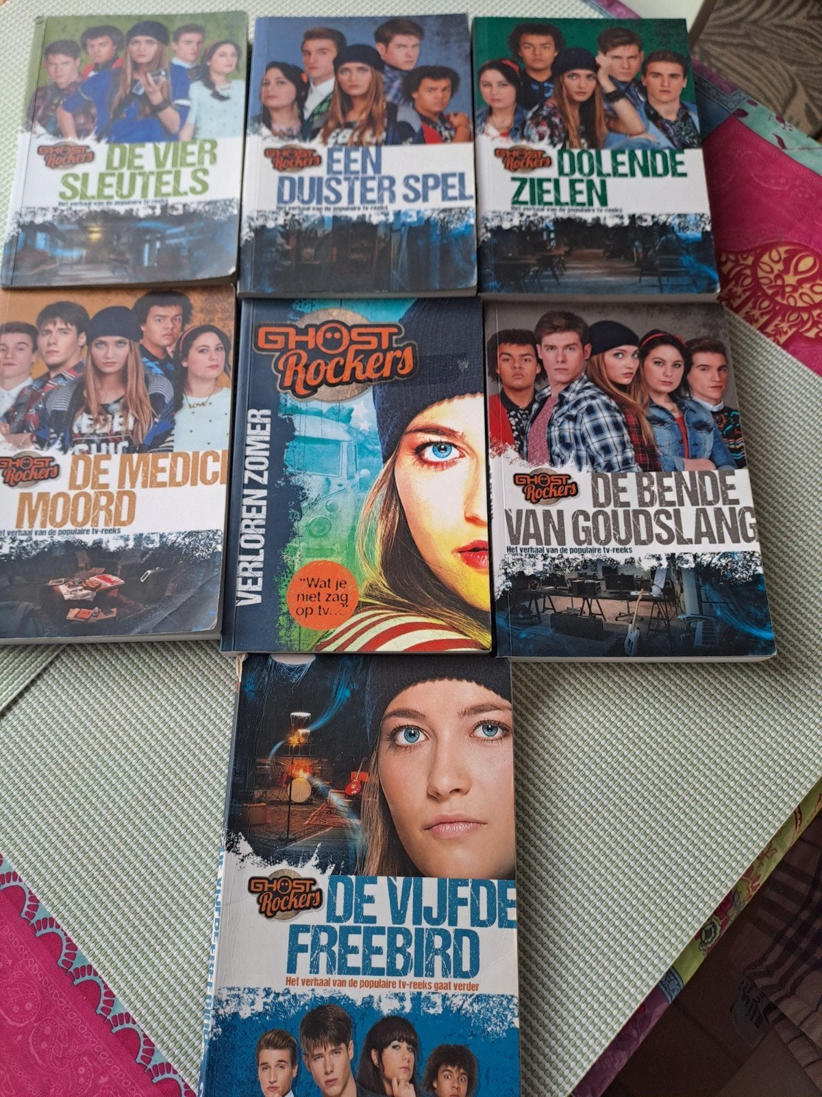 7 boeken  ghost rockers, Ophalen of Verzenden