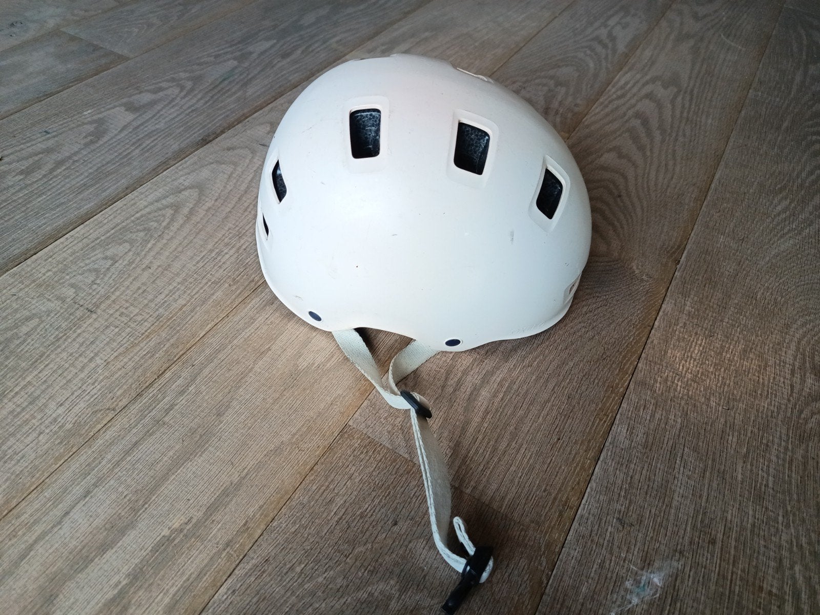 Fietshelm lichtroze S (52-55 cm), Gebruikt, Meisje, Decathlon, Ophalen