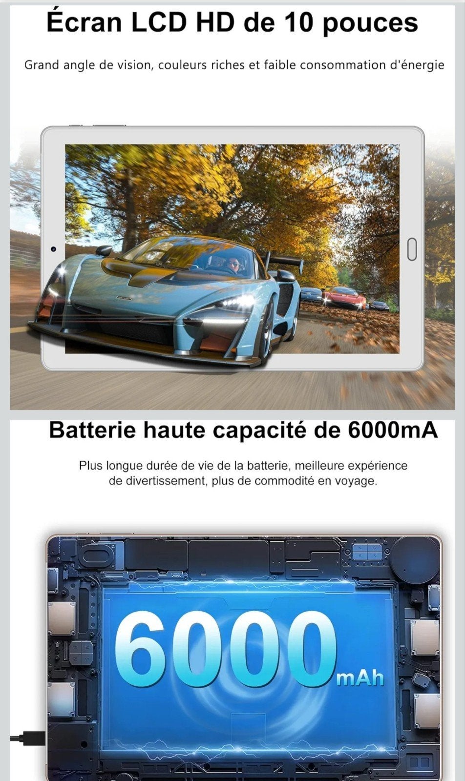 Tablette 10 pouces comme neuve, Informatique & Logiciels, Comme neuf, GPS, Enlèvement, 64 GB
