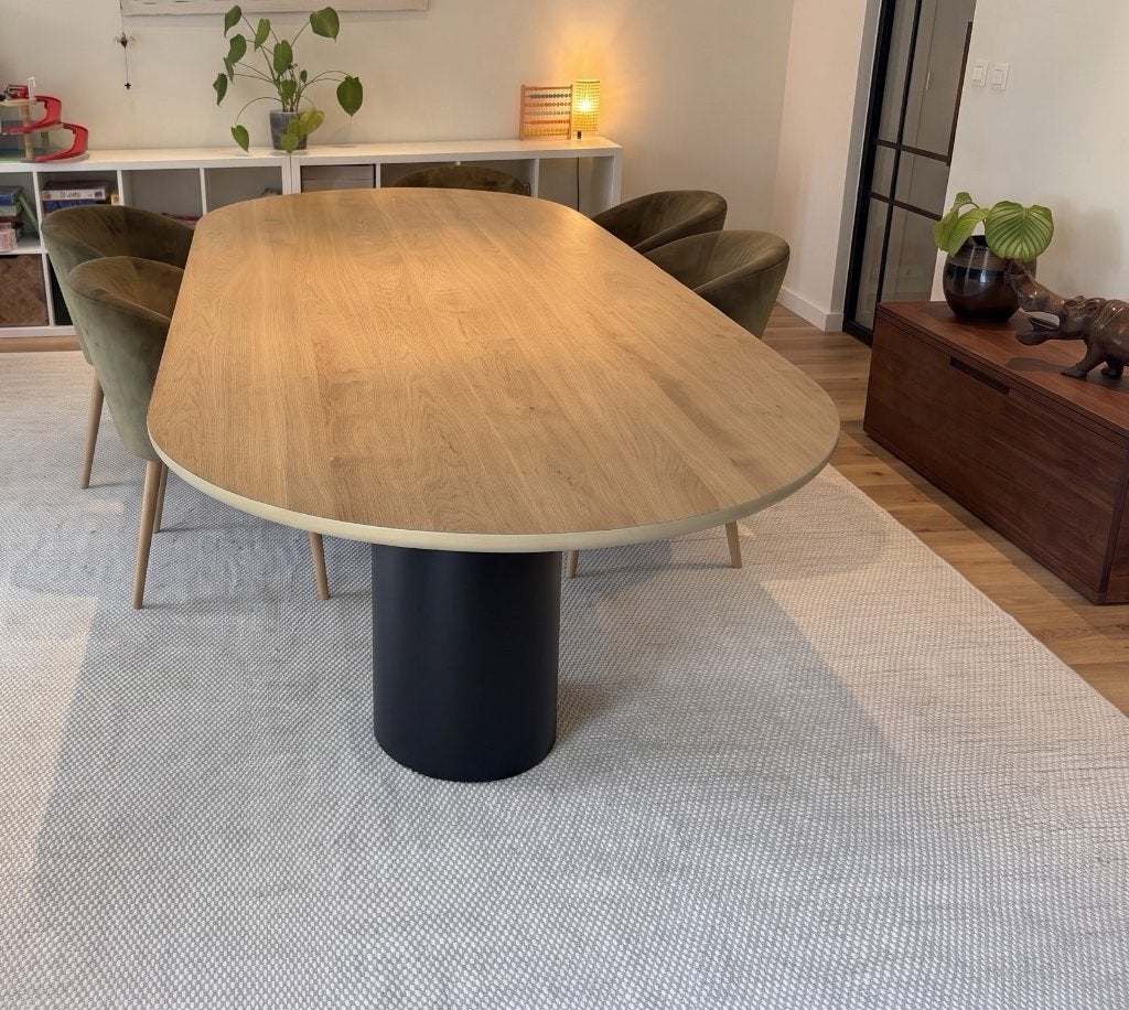 BENUTA groot handgeweven wollen tapijt 300x400 – nieuw €779, 200 cm ou plus, 200 cm ou plus, Comme neuf, Enlèvement