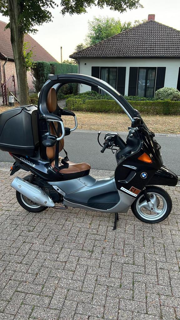 BMW C1 executive perfecte staat 16200 km., Motoren, Motoren | BMW, Particulier, Scooter, 11 kW of minder, 1 cilinder, Motorrijbewijs A
