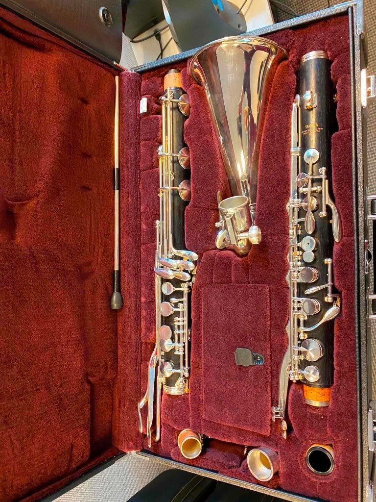 Clarinette basse Yamaha, Musique & Instruments, Neuf, Autres types, Bois, Enlèvement