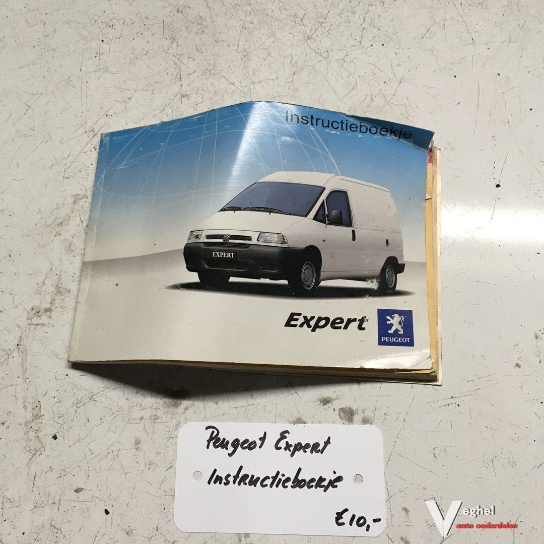 Peugeot Expert  Instructieboekje, Ophalen of Verzenden