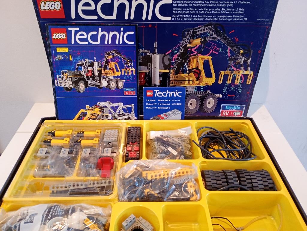 Lego Technic 8868 met doos en instructie, Gebruikt, Lego, Ophalen of Verzenden, Compleet