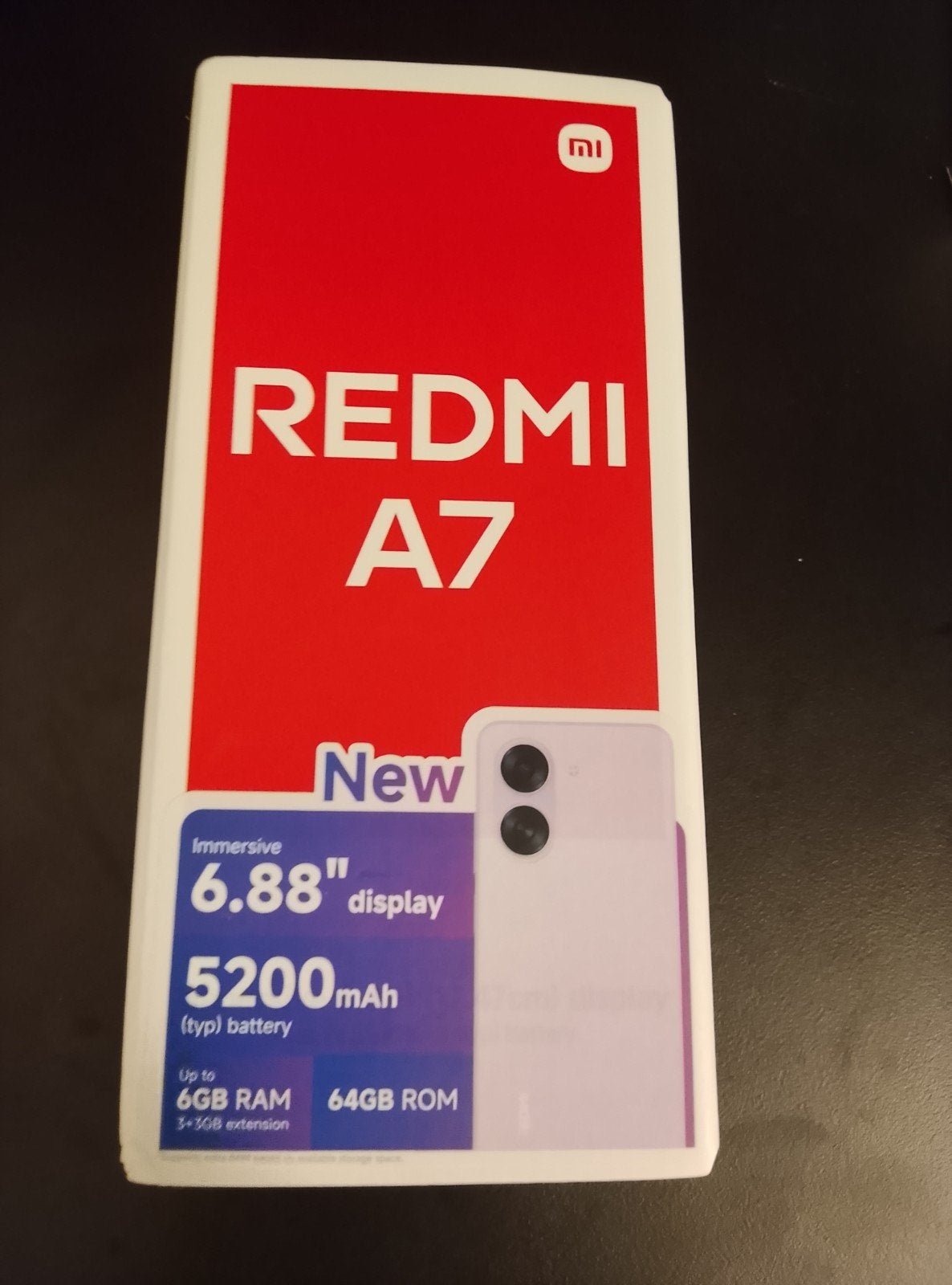 redmi A7 a 64gb, Blauw, Touchscreen, Nieuw, Ophalen of Verzenden