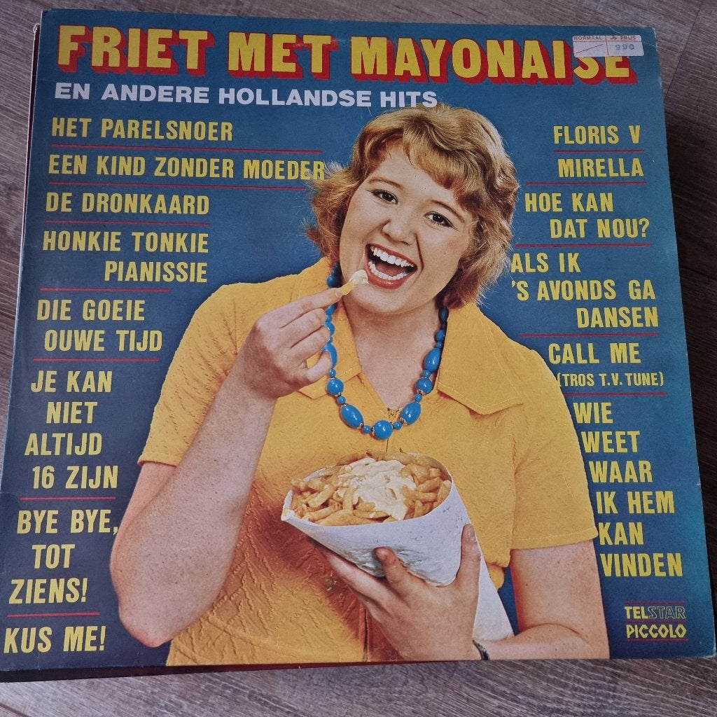LP Various – Friet Met Mayonaise En Andere Hollandse Hits, Cd's en Dvd's, LP, Gebruikt, Ophalen of Verzenden, 12 inch