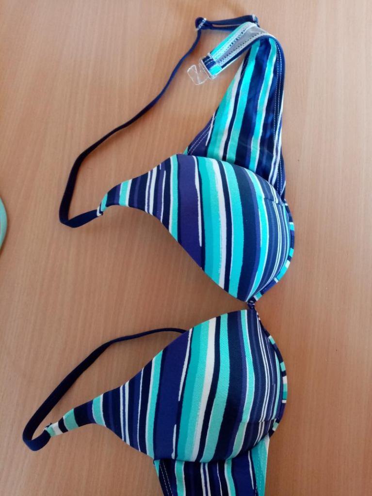 Gémo : nieuw bovenstuk bikini of bikinitop (of BH) mt 40, Gémo, Envoi, Bleu, Bikini