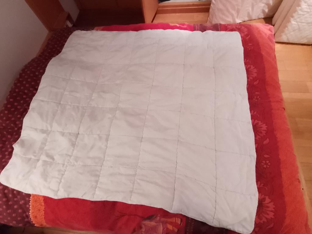 Lot de 2 couettes enfant 140x150, Kinderen en Baby's, Ophalen, Gebruikt, 100 cm of meer, Overige typen