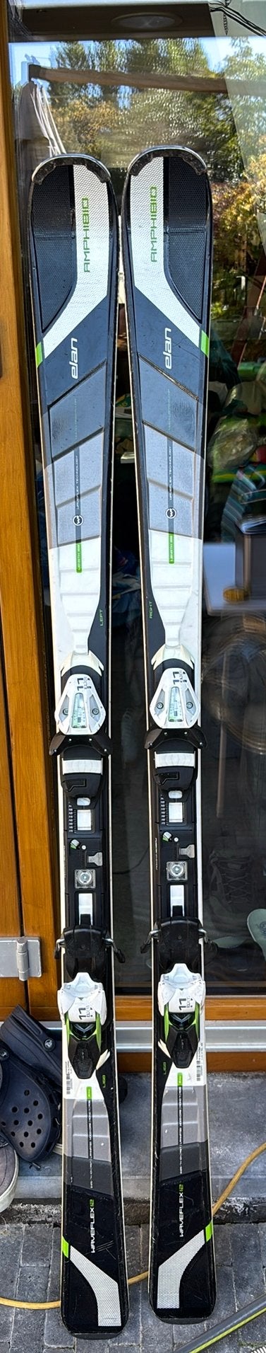 Elan Amphibio Waveflex 12 All-Mountain Ski's – Lengte 168 cm, 160 à 180 cm, Autres marques, Carving, Skis