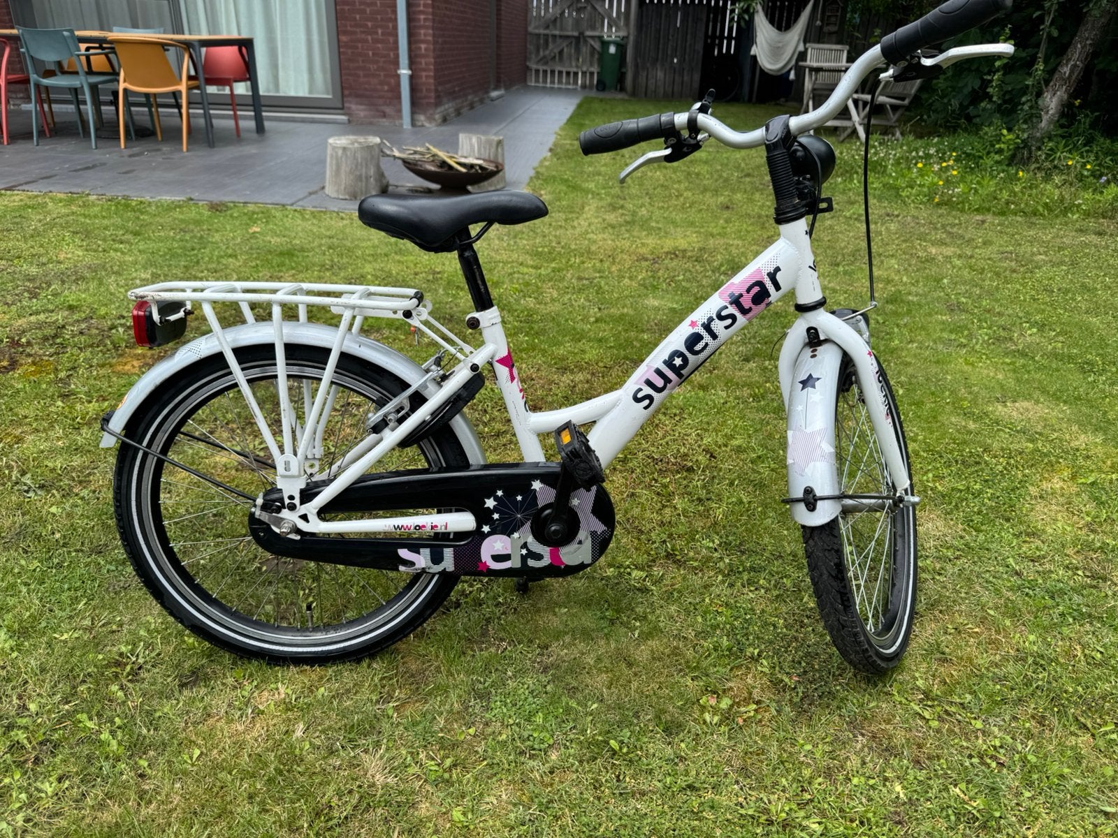 Kinderfiets 20 inch., Vélos & Vélomoteurs, Vélos | Vélos pour enfant, Enlèvement, Utilisé, Frein à rétropédalage, 16 à 20 pouces
