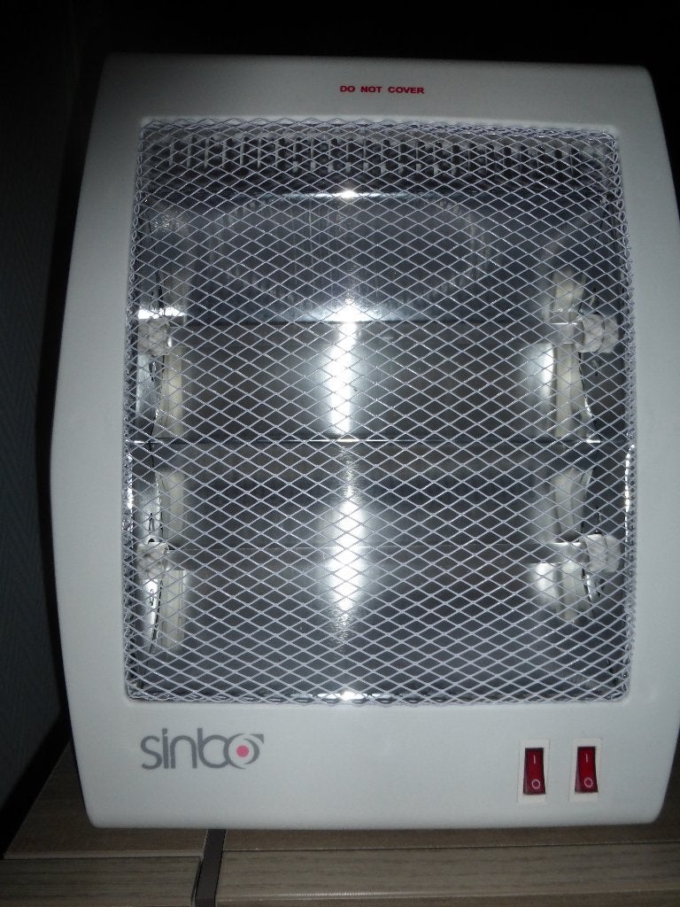 NIEUW regelbare halogeenkachel 400 of 800 watt €20,00, Ophalen of Verzenden, Nieuw, 800 watt of meer