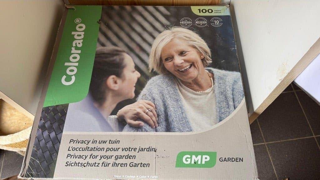 GMP Colorado Privacylamellen | ZWART | 100 METER | ONGEOPEND, Tuin en Terras, Kunststof, Minder dan 100 cm, Nieuw, Ophalen of Verzenden