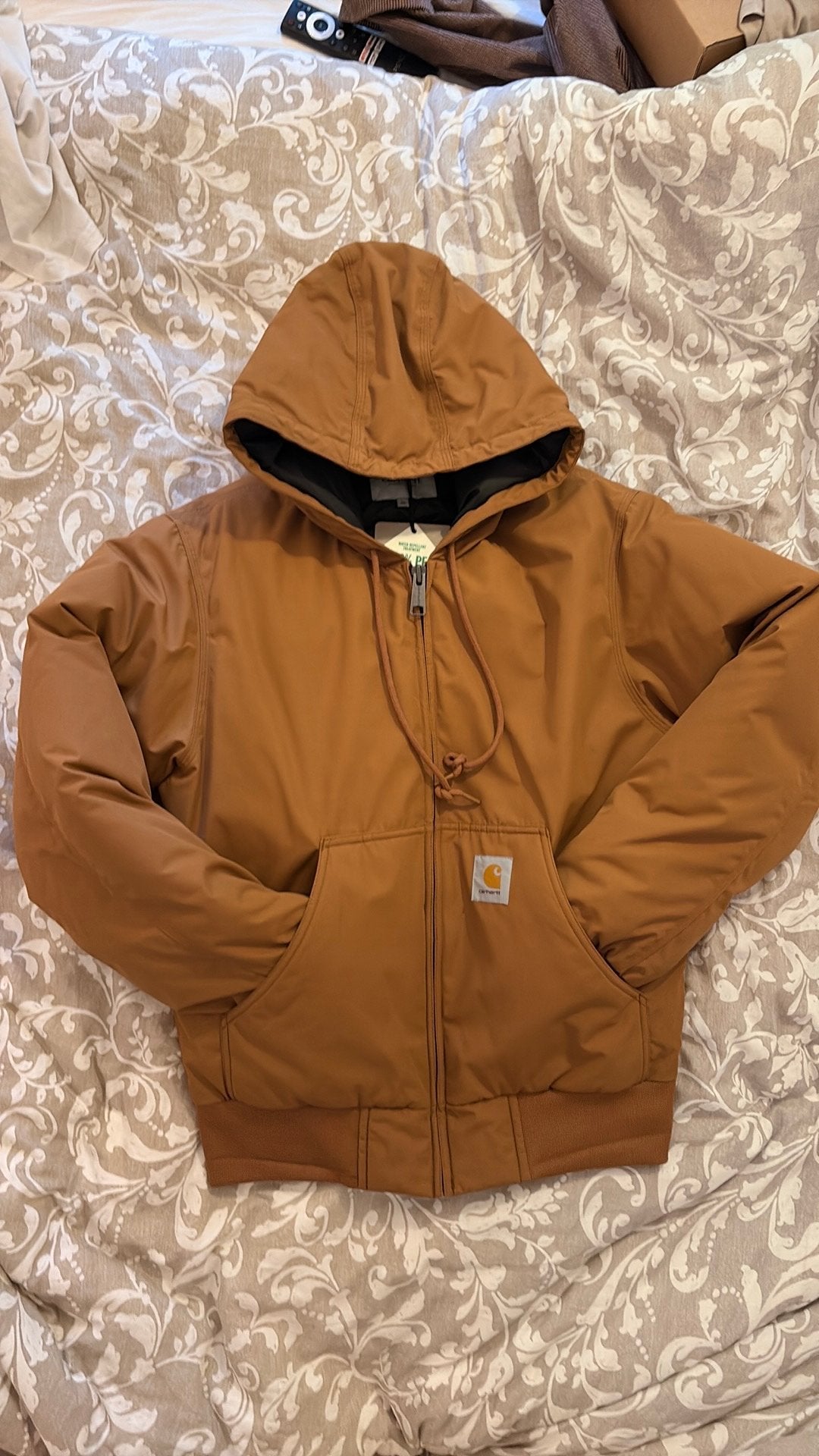 CARHARTT veste NEUF, Enlèvement ou Envoi, Neuf, Taille 46 (S) ou plus petite, Brun