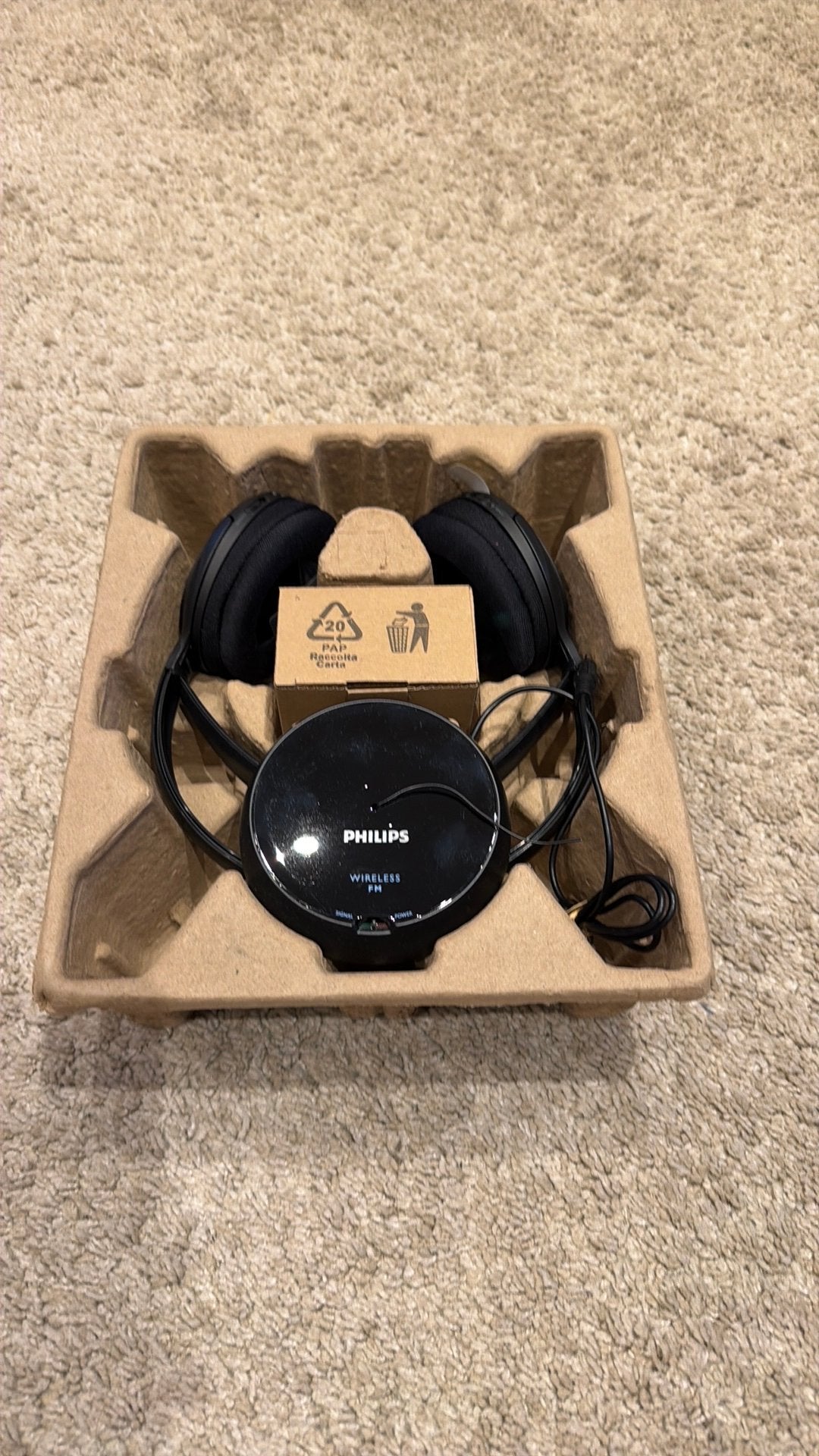Philips SHC5200 Home cinema, TV, Hi-fi & Vidéo, Casques audio, Neuf, Circum-aural, Philips, Sans fil, Enlèvement