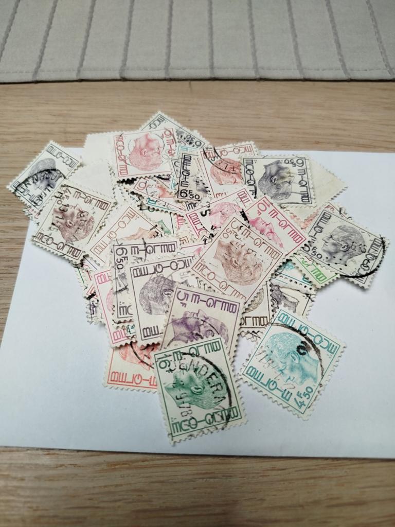 Belgische postzegels lot 35, Verzenden