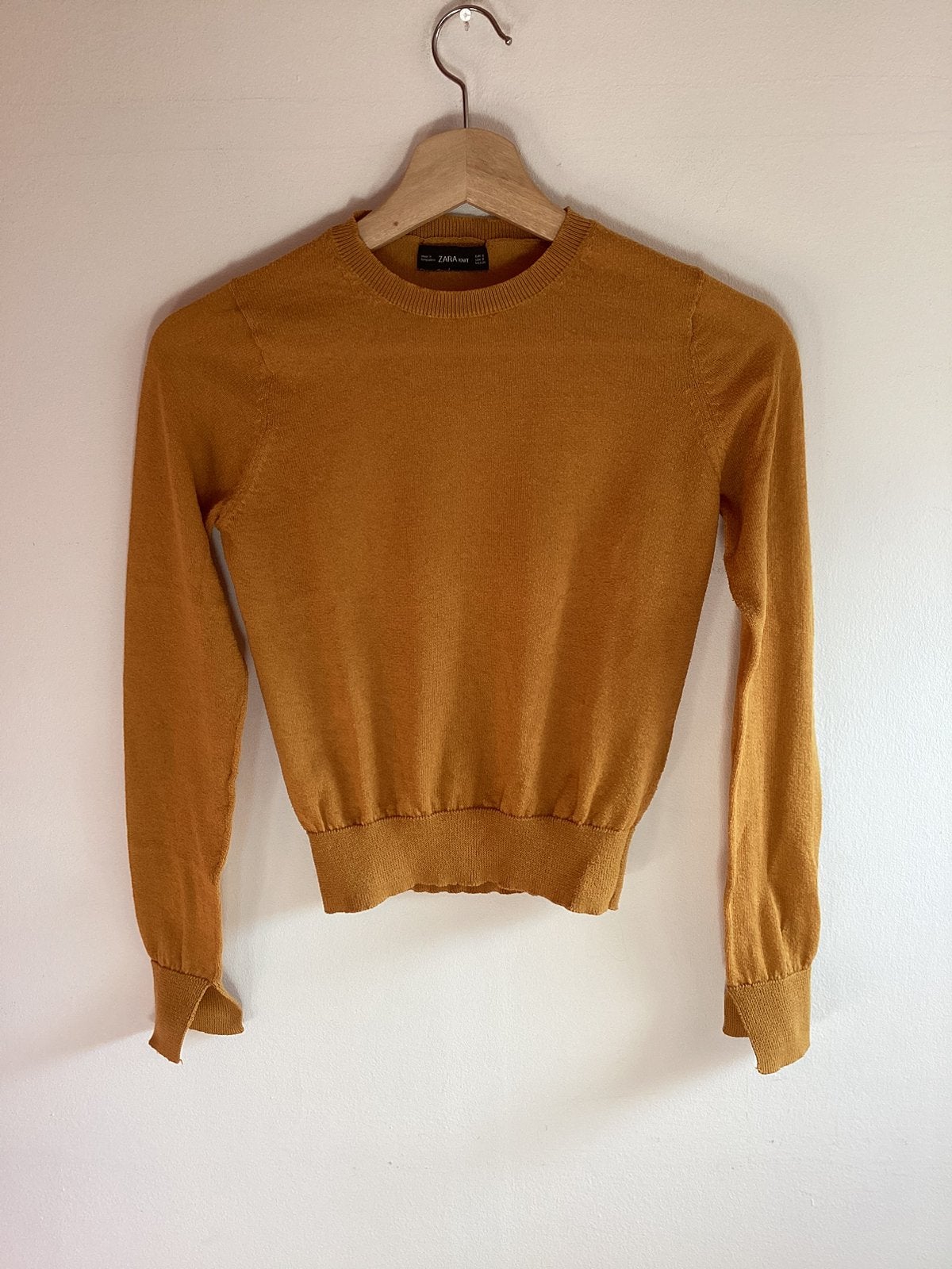 Zara knit xs, Ophalen of Verzenden, Zo goed als nieuw, Maat 34 (XS) of kleiner, Geel