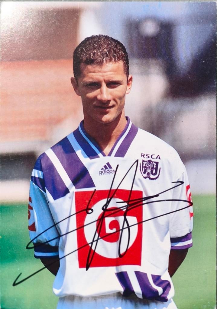 Carte dédicacée RSC Anderlecht Danny Boffin, Enlèvement ou Envoi