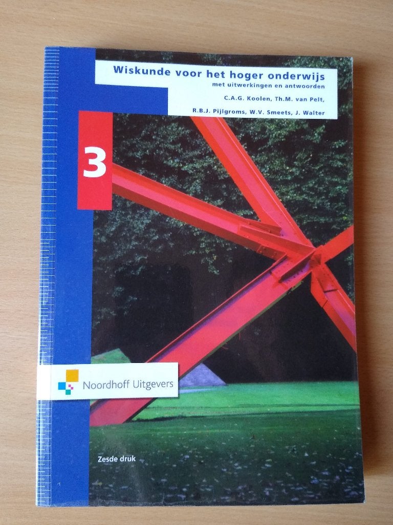 Wiskunde voor het hoger onderwijs, Boeken, Ophalen of Verzenden, Hoger Onderwijs