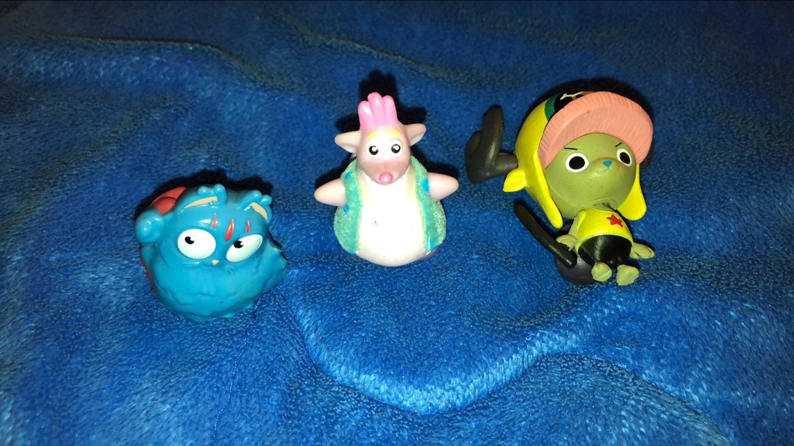 3 figurines, Utilisé