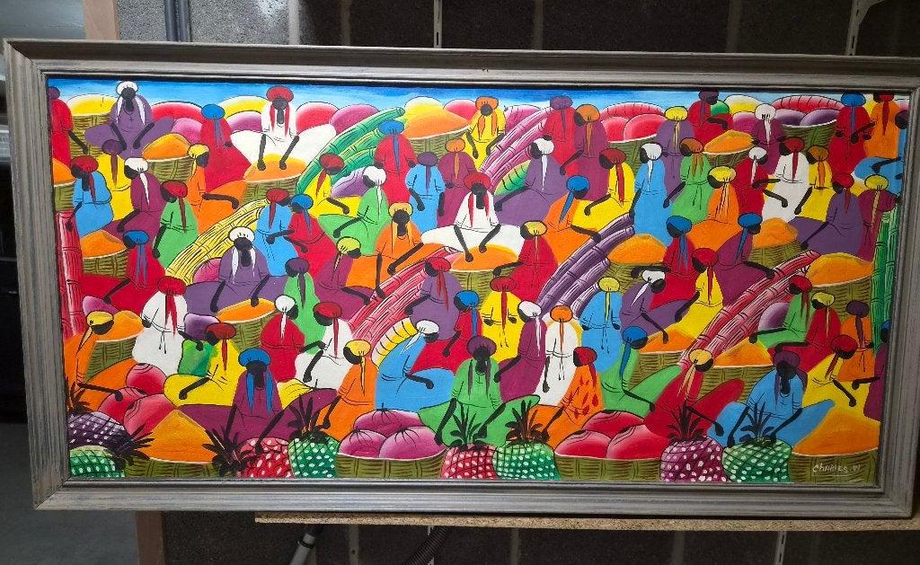 Peinture à l huile, Ophalen, Handgeschilderd