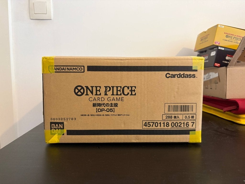 OP05 Case Japonais - Awakening of the new era ONE PIECE, Enlèvement ou Envoi, Neuf, Autres types