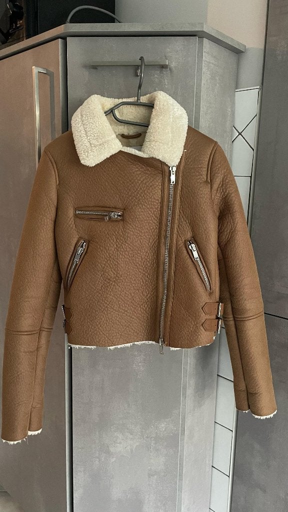 MANTEL NIEUW BERSKA warm beige bont S, Kleding | Dames, Beige, Nieuw, Maat 36 (S), Bershka
