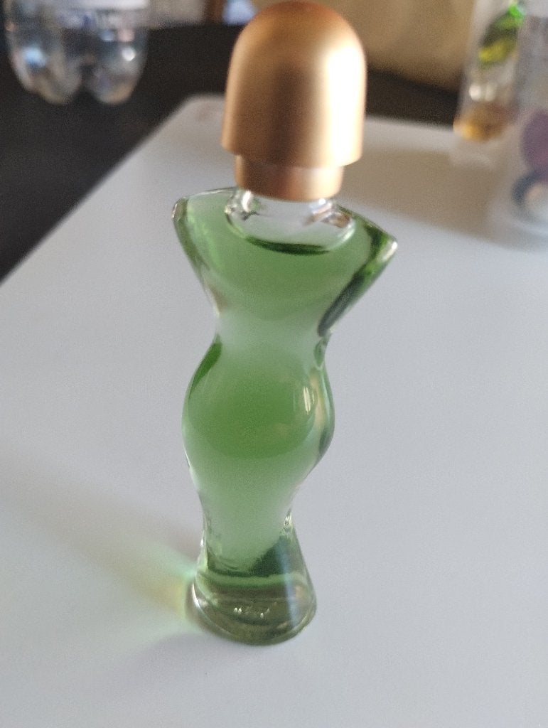 Mini flacon de parfum, Collections, Parfums, Utilisé, Miniature, Plein, Enlèvement ou Envoi