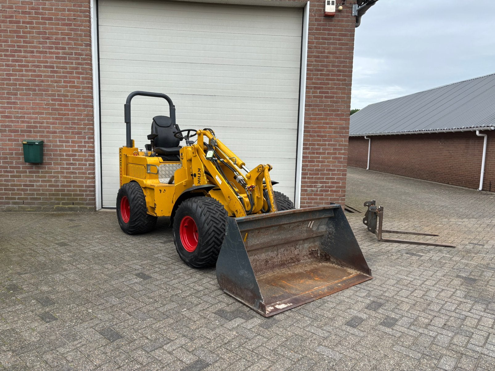Knikmops KM 250 Kniklader Wiellader, Zakelijke goederen, Ophalen