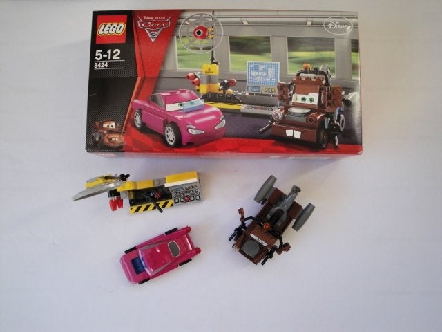 LEGO CARS 8424 compleet met doos (zonder gebruiksaanwijzing), Lego, Ophalen of Verzenden, Zo goed als nieuw, Compleet