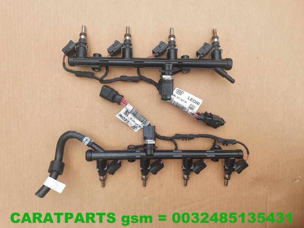 06l906031a 06h906051j brandstofverdeler drukrail injector, Auto-onderdelen, Brandstofsystemen, Audi, Porsche, Seat, Volkswagen