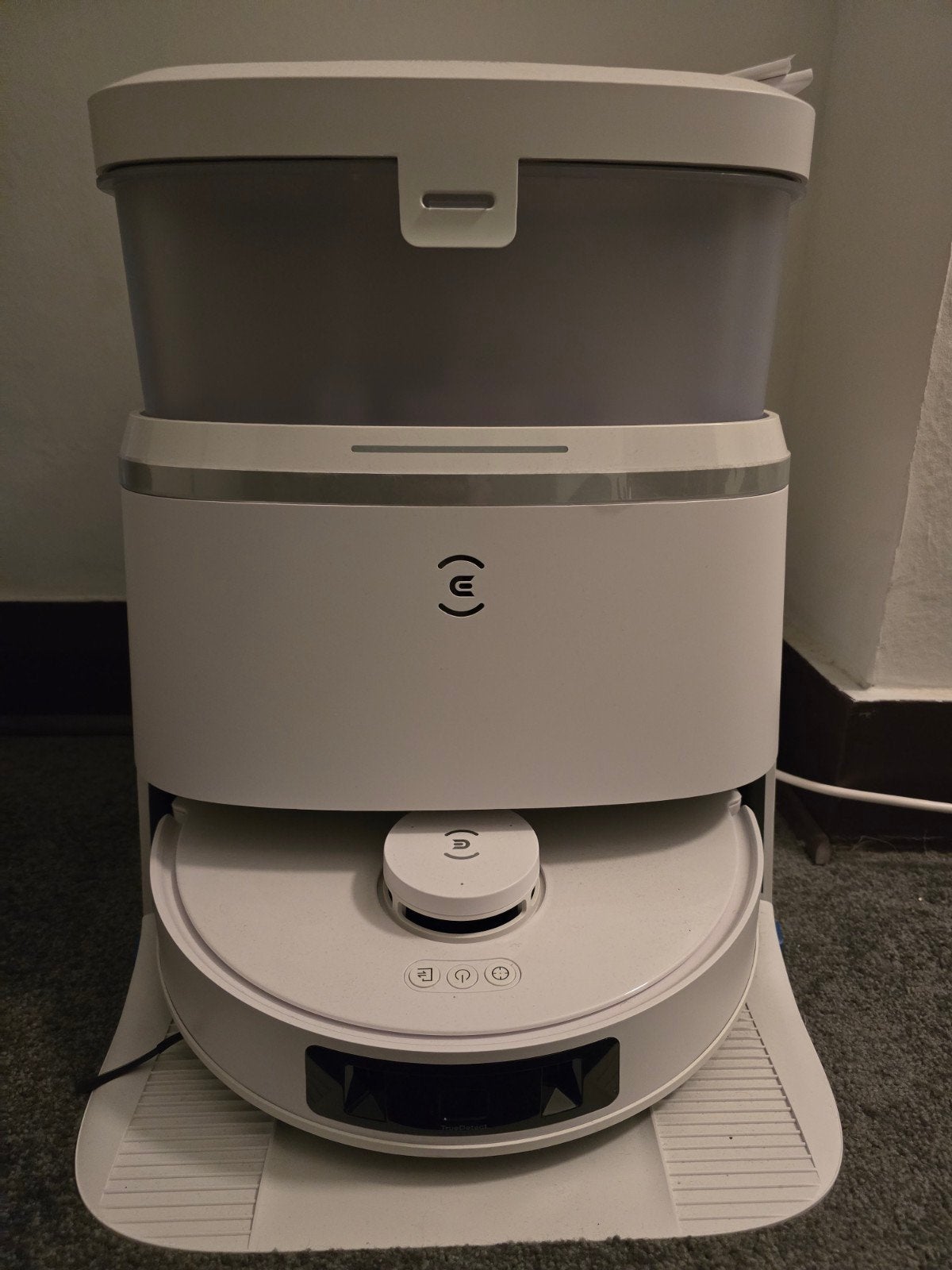 Robot ECOVACS Deebot T30 PRO omni, Electroménager, Aspirateurs, Comme neuf, Aspirateur robot, Ecovacs, Vidage automatique, Contrôlable via application