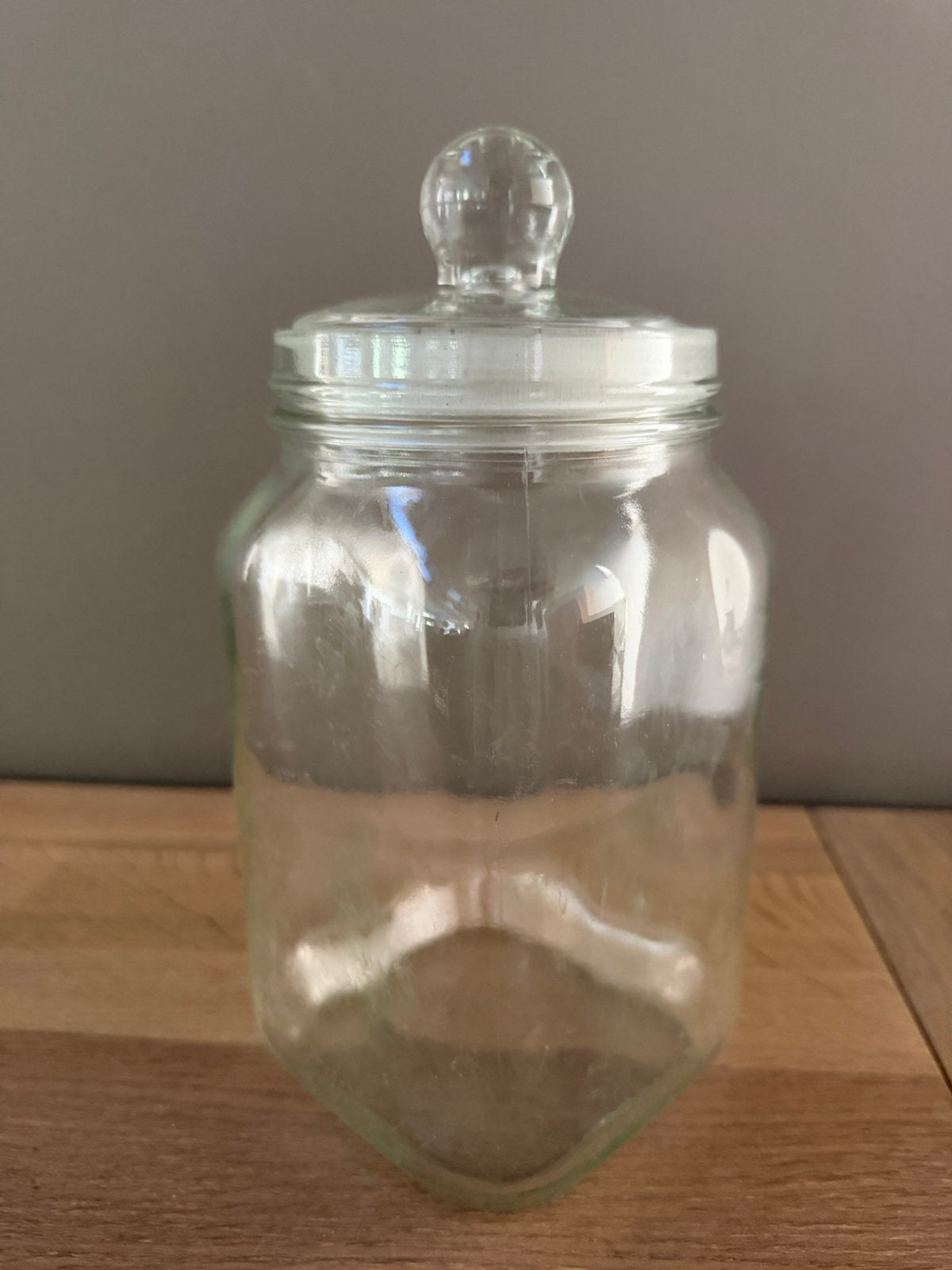 Bewaarpot - snoeppot glas, Ophalen of Verzenden, Zo goed als nieuw, Glas