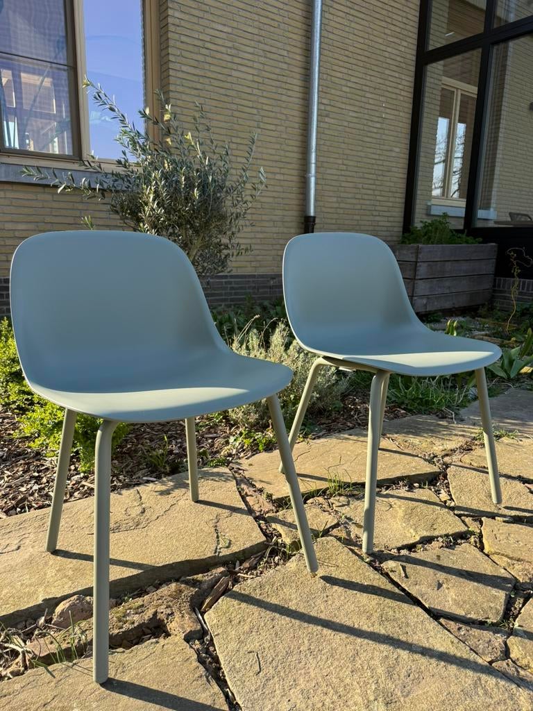 Muuto Fiber Chair - outdoor - 2 stuks, Enlèvement, Comme neuf